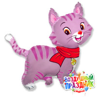 Шар "Милый котенок, Фуше" 81 см