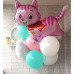 Шар "Милый котенок, Фуше" 81 см